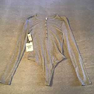 Aritza thong bodysuit NWT Medium